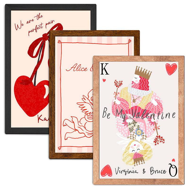 Valentine's Poster Romantic & Funny Personalized Prints – GiftShire