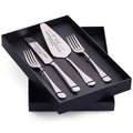 Wedding Cake Knife & Server Set, Mark with Couple Names