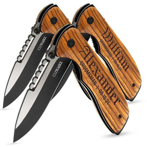 Wedding Drop Knives For Groomsmen - GiftShire