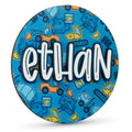 Welcome New Baby Boy Name Sign for Nursery Room Decor