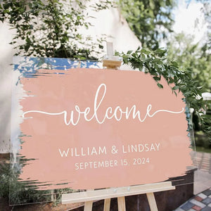 Welcome Sign For Wedding - GiftShire
