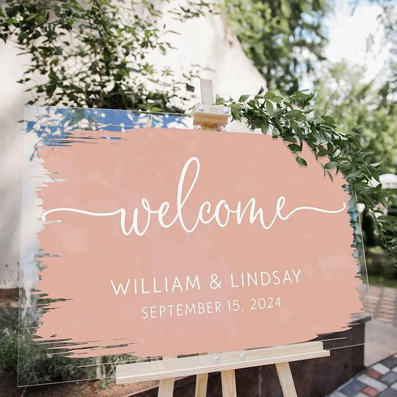 Welcome Sign For Wedding - GiftShire