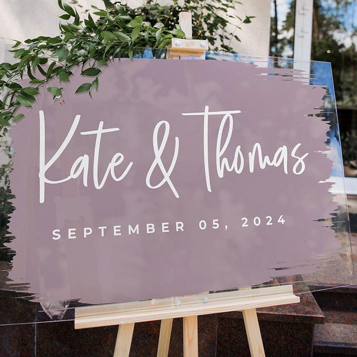 Welcome Sign For Wedding - GiftShire