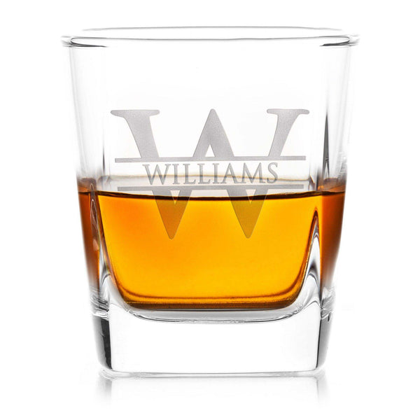 Whiskey, Bourbon, Scotch Glasses - Personalized Whiskey Glasses, Gift for Dad - GiftShire
