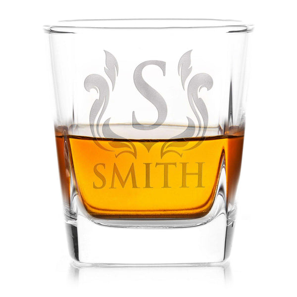 Flame Adorned Whiskey Glass - GiftShire