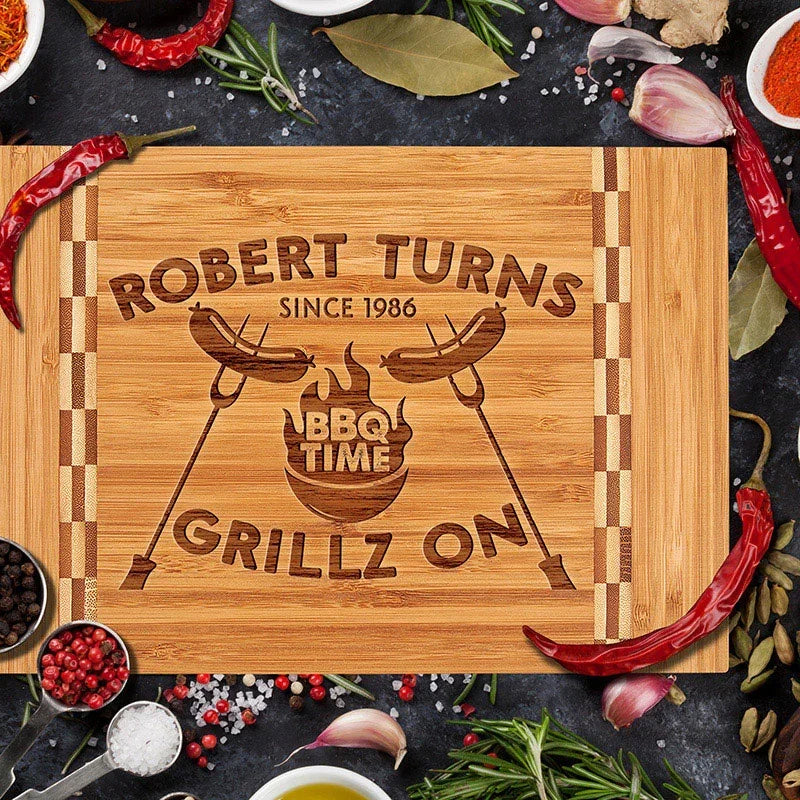 Wooden Craft Cutting Board for Men - Gift for Dad - GiftShire