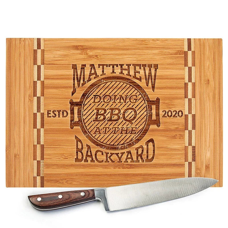 Wooden Craft Cutting Board for Men - Gift for Dad - GiftShire