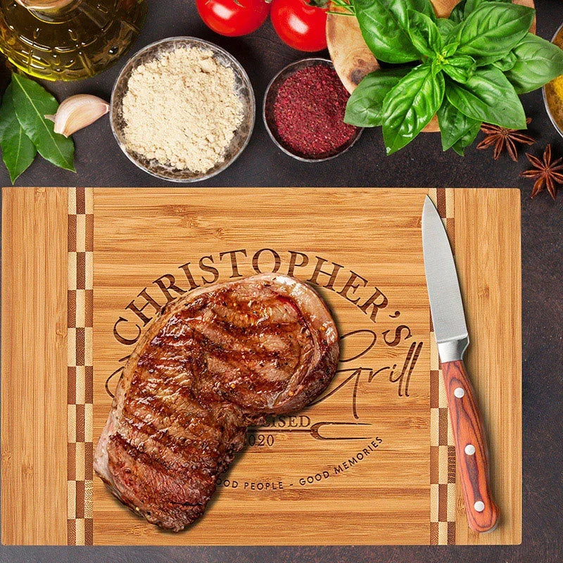 Wooden Craft Cutting Board for Men - Gift for Dad - GiftShire