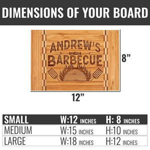Wooden Craft Cutting Board for Men - Gift for Dad - GiftShire