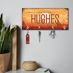 Wooden States Key Holder - GiftShire