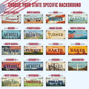 Wooden States Key Holder - GiftShire