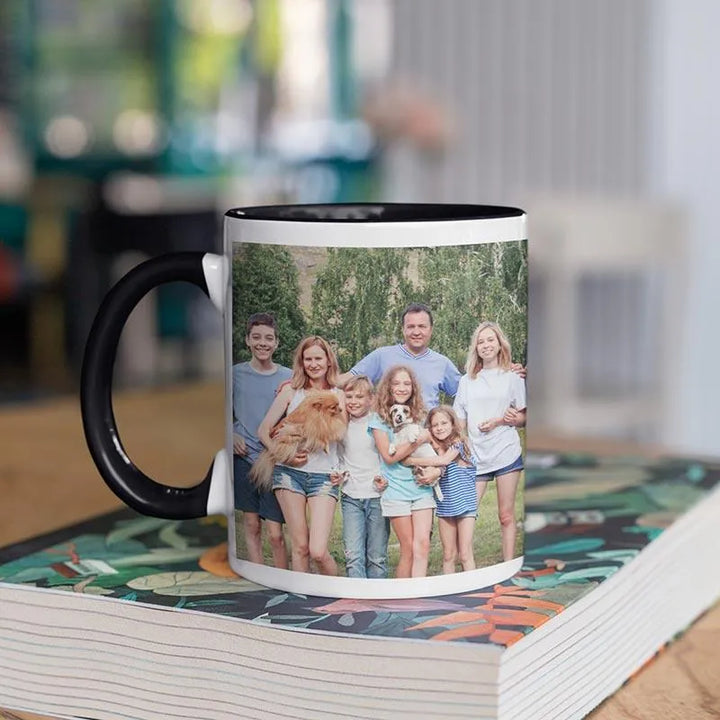 Custom Photo Mug-Wrap Around Photo Mug-Gift for Him-Gift for Her - GiftShire