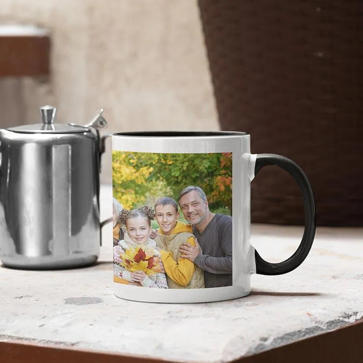 Custom Photo Mug-Wrap Around Photo Mug-Gift for Him-Gift for Her - GiftShire