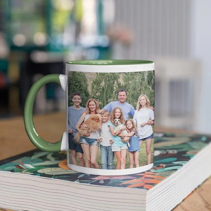 Custom Photo Mug-Wrap Around Photo Mug-Gift for Him-Gift for Her - GiftShire