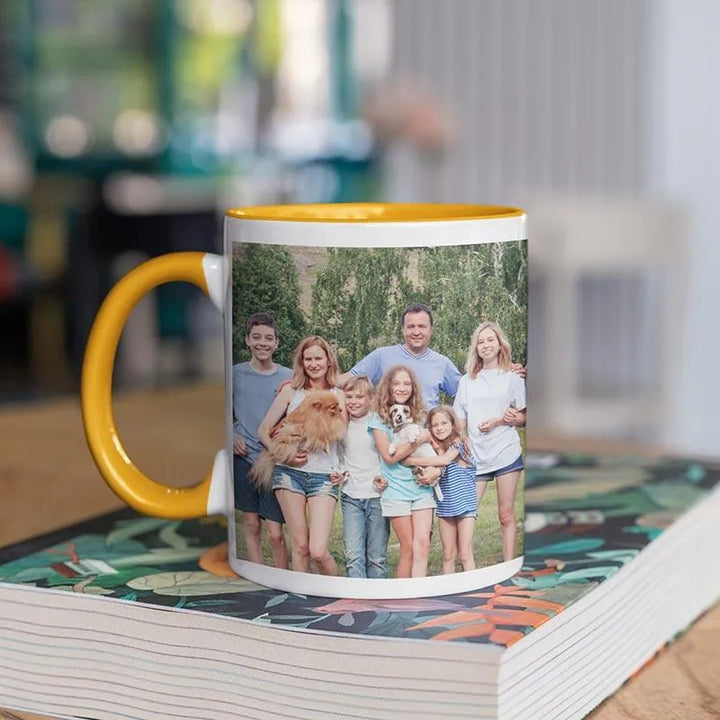 Custom Photo Mug-Wrap Around Photo Mug-Gift for Him-Gift for Her - GiftShire