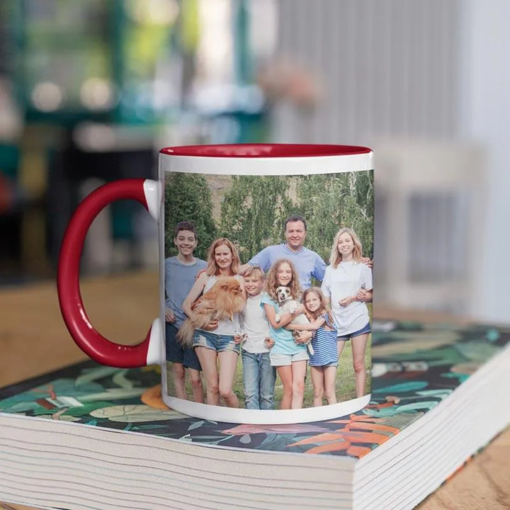 Custom Photo Mug-Wrap Around Photo Mug-Gift for Him-Gift for Her - GiftShire