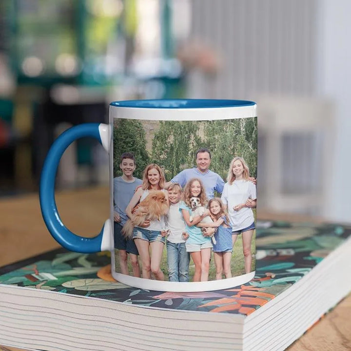 Custom Photo Mug-Wrap Around Photo Mug-Gift for Him-Gift for Her - GiftShire