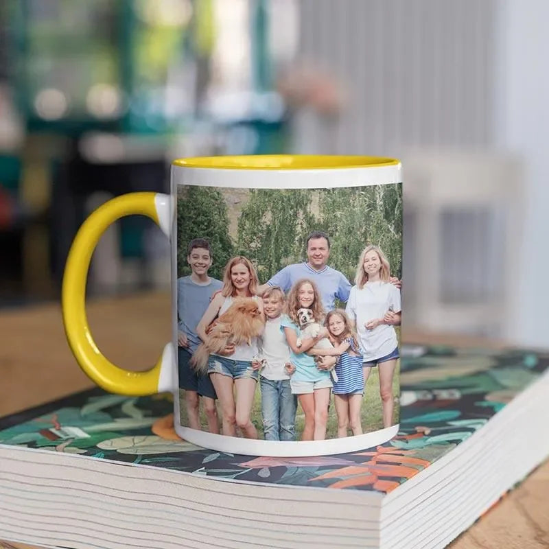 Custom Photo Mug-Wrap Around Photo Mug-Gift for Him-Gift for Her - GiftShire