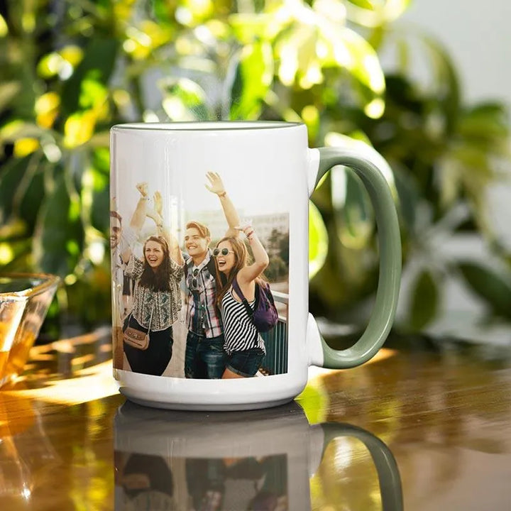 Custom Photo Mug-Wrap Around Photo Mug-Gift for Him-Gift for Her - GiftShire