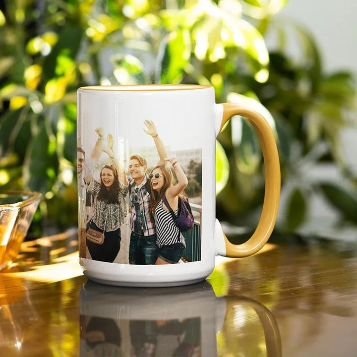 Custom Photo Mug-Wrap Around Photo Mug-Gift for Him-Gift for Her - GiftShire