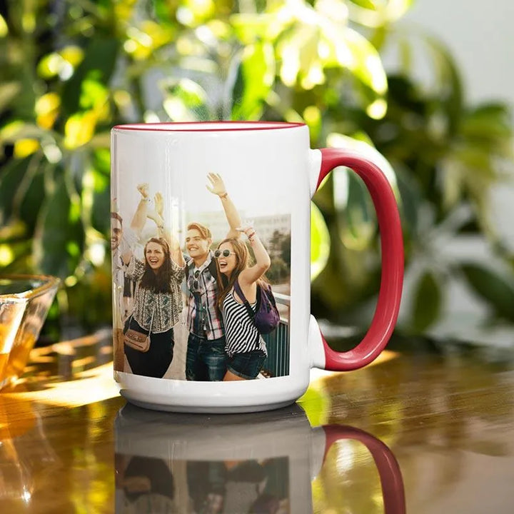 Custom Photo Mug-Wrap Around Photo Mug-Gift for Him-Gift for Her - GiftShire