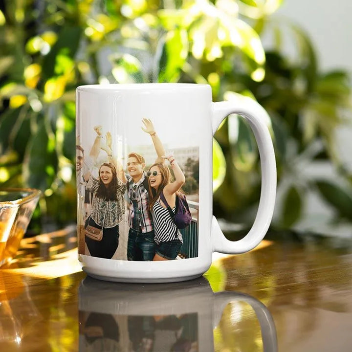 Custom Photo Mug-Wrap Around Photo Mug-Gift for Him-Gift for Her - GiftShire