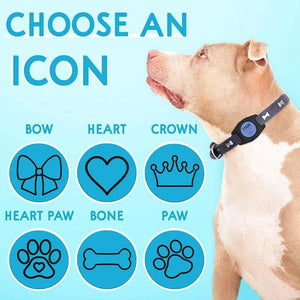 AirTag Cover Dog Collar or Harness Personalized, Custom Airtag Holder - GiftShire