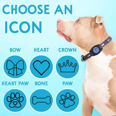 AirTag Cover Dog Collar or Harness Personalized, Custom Airtag Holder - GiftShire