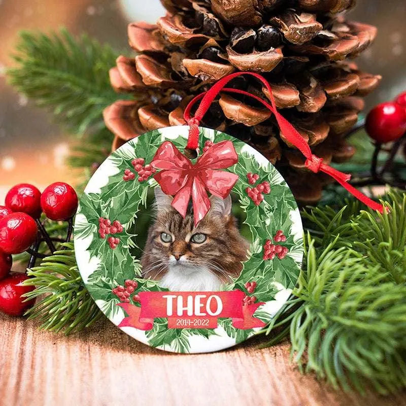 Pet Memorial Photo Ornament - GiftShire