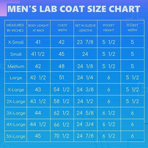 Custom Embroidered Lab Coat for Men with Medical Specialty with Icon - GiftShire