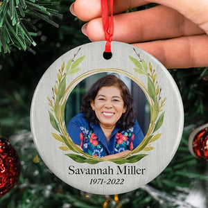 Personalized Photo Memory Ornament - GiftShire