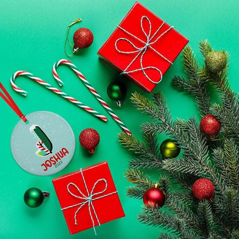 Christmas Initial Ornaments For Kids - GiftShire