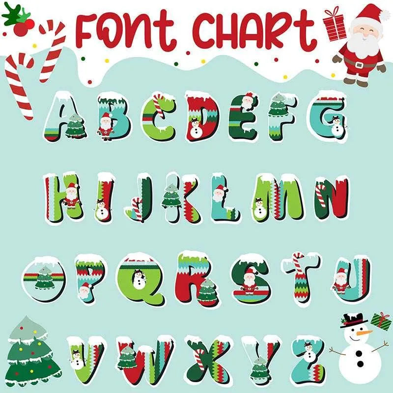 Christmas Initial Ornaments For Kids - GiftShire
