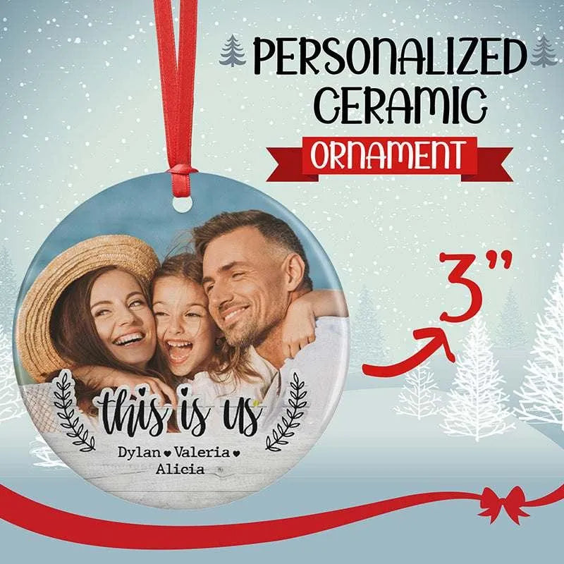 This is Us Family Personalized Ornament - GiftShire