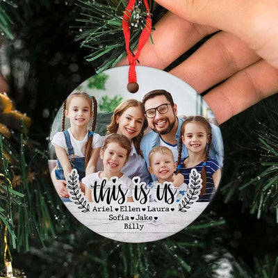 This is Us Family Personalized Ornament - GiftShire