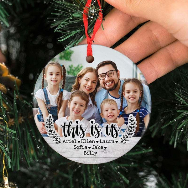 This is Us Family Personalized Ornament - GiftShire