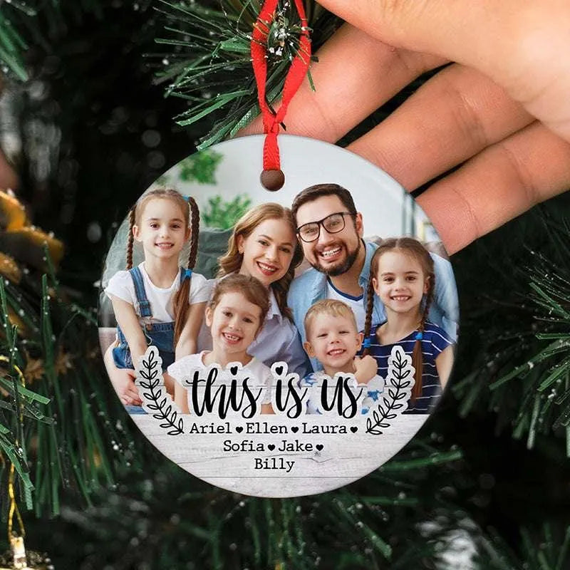 This is Us Family Personalized Ornament - GiftShire
