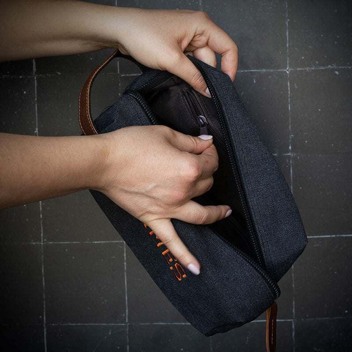Personalized Embroidered Toiletry Bag for Men, Dad, Husband - GiftShire