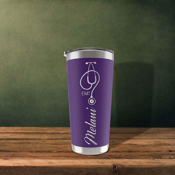 Personalized Nurse Tumbler, Nurse Appreciation Gift, RN Nursing Student - GiftShire