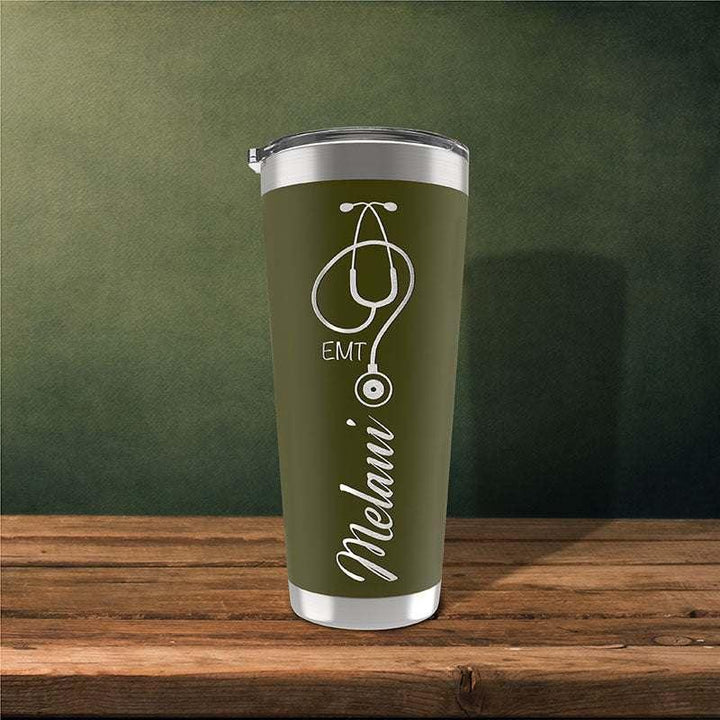 Personalized Nurse Tumbler, Nurse Appreciation Gift, RN Nursing Student - GiftShire