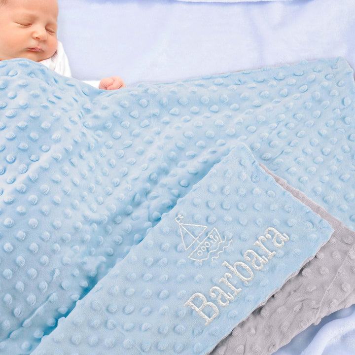 Personalized Embroidered Baby Blanket - GiftShire