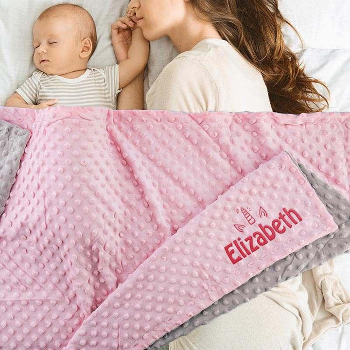 Personalized Embroidered Baby Blanket - GiftShire