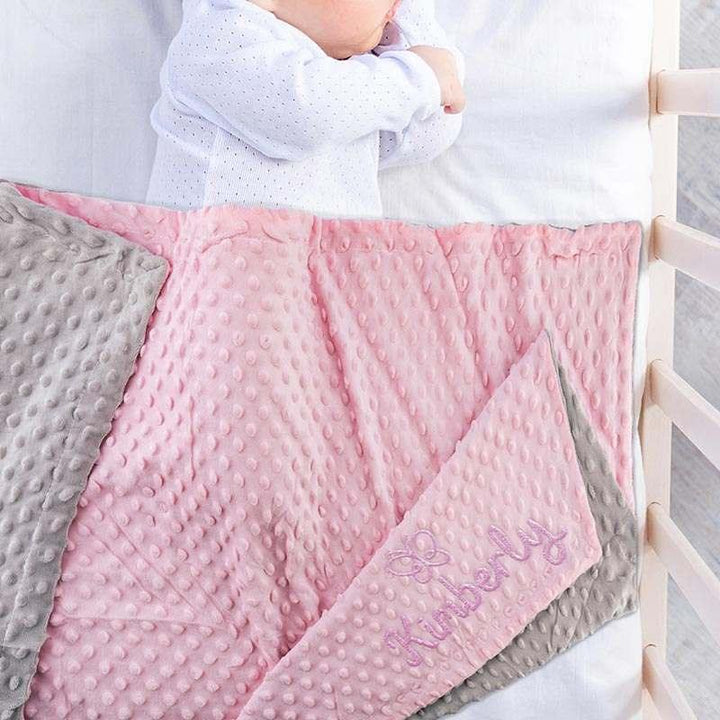 Personalized Embroidered Baby Blanket - GiftShire