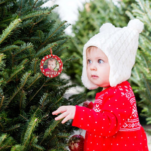 Baby First Christmas Photo Ornament - GiftShire