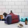 Personalized Toiletry Bag - Engraved Toiletry Bag, Custom Leather Bag - GiftShire