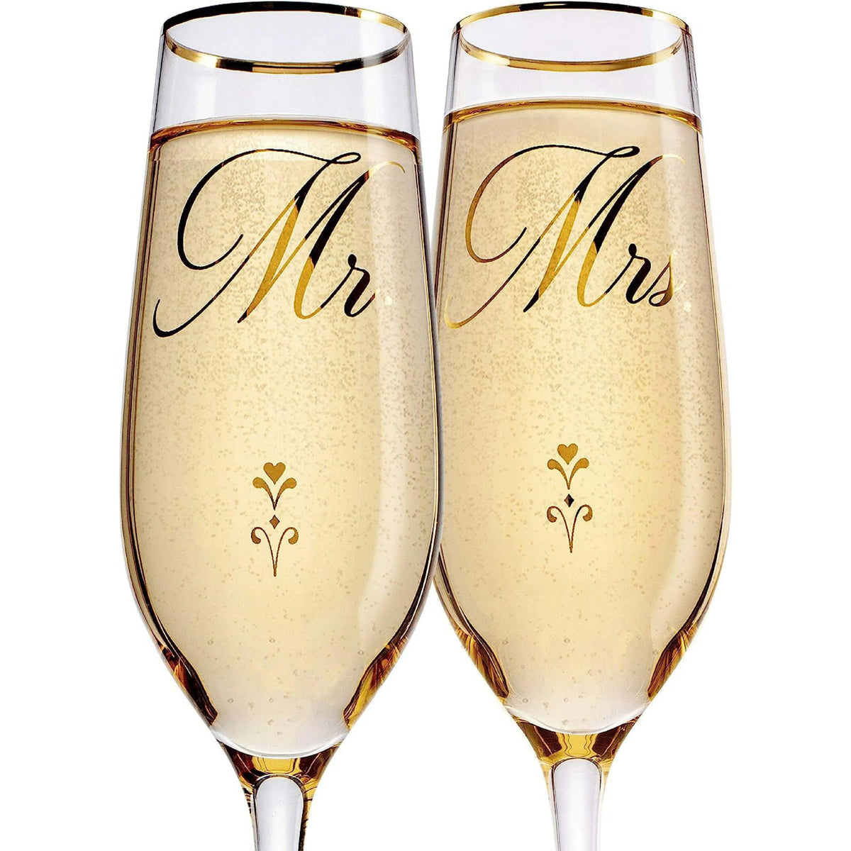 Mr & Mrs Champagne Flute - GiftShire