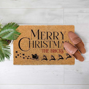 Merry Christmas Doormat - GiftShire