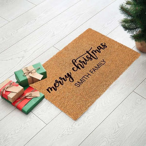 Merry Christmas Doormat - GiftShire