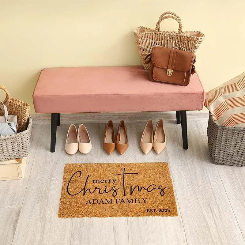 Merry Christmas Doormat - GiftShire