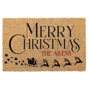 Merry Christmas Doormat - GiftShire
